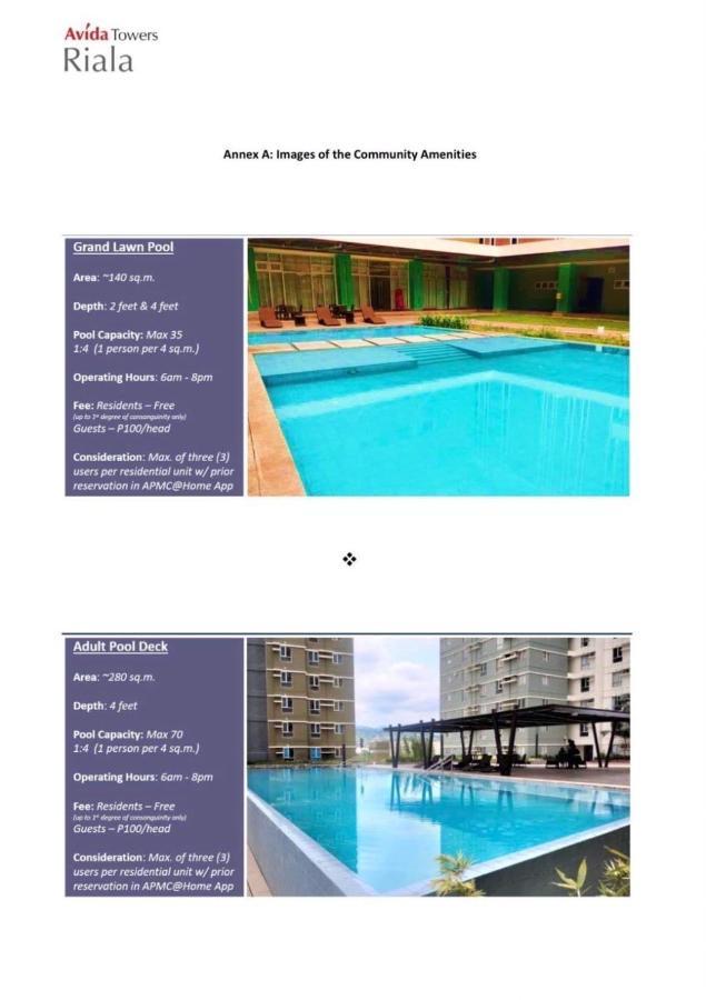 Avida-Riala Tower 2, 3 New & Stylish Studio & 1Br Condo Cebu Exterior photo